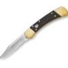 Buck 110 Auto Folding Knife Crelicam Genuine Ebony Handle Plain Edge 110BRSA -White Mountain Knives Shop 0110brsa b 01902 44613.1748976677