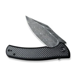 Discontinued Civivi Sinisys Folding Knife Black Twill Carbon Fiber/G10/Stainless Steel Handle Damascus Clip Point Plain Edge Black Hand Rubbed Finish C20039-DS1 -White Mountain Knives Shop 08c51e96 0357 4ca7 a93f 220a2bcff58d 40470.1662568719