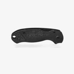 Flytanium Lotus Shredded Carbon Fiber Scales For Spyderco Para 3 Knife FLY-1018 -White Mountain Knives Shop 1018F 1 57919.1677013170