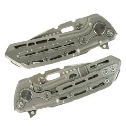 Reate Terminator-TX228 Folding Knife Ti-bead Blast Handle Satin M390 Blade -White Mountain Knives Shop 11 1 24688.1741111618