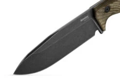 Lionsteel T6 Fixed Blade Knife Green Canvas Handle 3V Plain Black LST6B3VCVG -White Mountain Knives Shop 15e2ffc3 8532 426d 94cf 40a54759e6aa 39120.1652408130