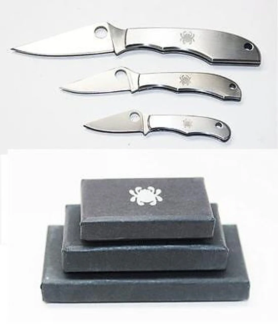 Spyderco Bug Set 3 Knives The Bug, Honeybee, Grasshopper C133P C137P & C138P 5 Spyderco Bug Set 3 Knives The Bug, Honeybee, Grasshopper C133P C137P & C138P - Image 3