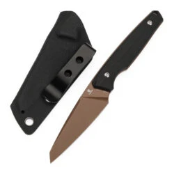 Tenable Parr Fixed Blade Knife Black G10 Handle 14C28N Reverse Tanto Plain Edge Rose Gold Finish G011B2 -White Mountain Knives Shop 1 cef591f1 2ea2 441f ac0c 8e62e4cb4ba8 03140.1750293117