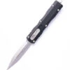 Microtech Dirac Delta OTF Automatic Knife Black Aluminum Handle Dagger Stonewashed Standard M390 Blade 227-10 -White Mountain Knives Shop 227 10 01 81592.1757961751