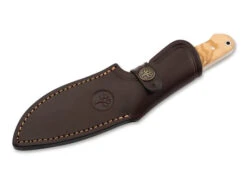 Boker Arbolito Vultur Fixed Blade Knife Brown Olive Wood Handle ACX 390 Plain Edge 02BA415 -White Mountain Knives Shop 2BA 2 39176.1673624416