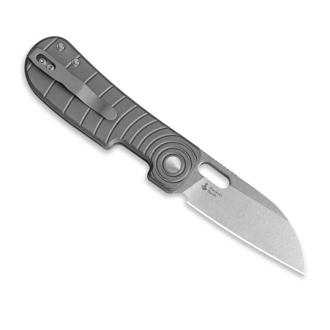 WMK Exclusive Kizer Banish XL Pocket Knife Top Liner Lock Titanium Handle Rex-45 Steel Blade Ki3676E1 4 WMK Exclusive Kizer Banish XL Pocket Knife Top Liner Lock Titanium Handle Rex-45 Steel Blade Ki3676E1 - Image 2