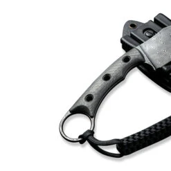 Civivi Midwatch Fixed Blade Knife Black Twill Carbon Fiber Handle Damascus Clip Point Plain Edge Black Hand Rubbed Finish C20059B-DS1 -White Mountain Knives Shop 2ada19e9 4a36 4934 8ad4 9d53ed07d7ec 73040.1666812938