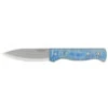 Condor Aqualore Fixed Blade Knife Blue Micarta Handle 14C28N Plain Edge CTK3958-4.3SK -White Mountain Knives Shop 3SK 12225.1671067478