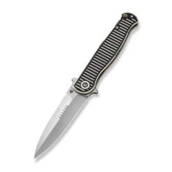 Civivi RS71 Folding Knife Off White/Black G10 Handle Nitro-V Plain Edge Satin Finish C23025-1