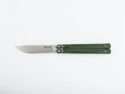 Ganzo Butterfly Auto Knife Green G10 Handle 440C Clip Point Plain Edge G766-GR -White Mountain Knives Shop 47844a71 700d 4dbc acfe e2baac96e529 39105.1748625079