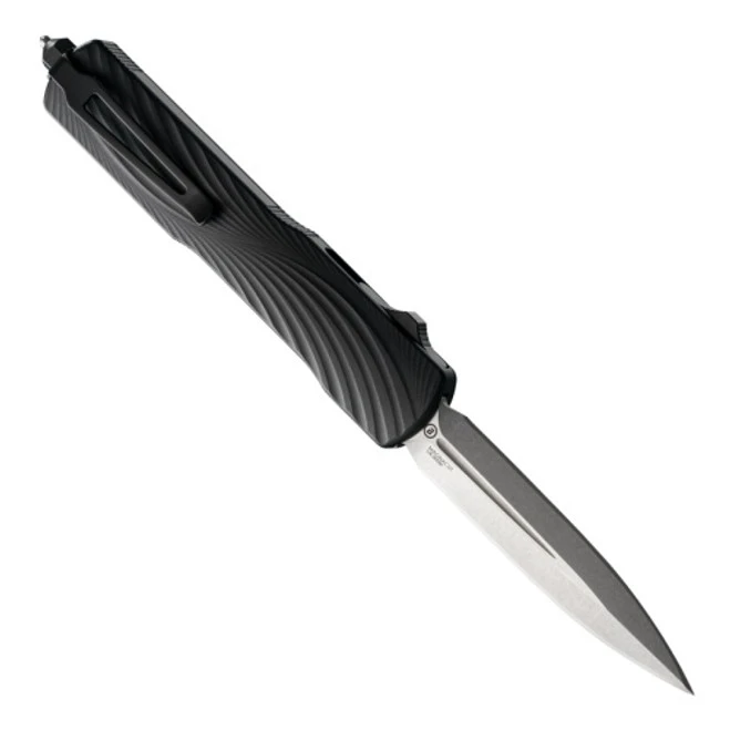 Hogue Counterstrike OTF Auto Knife Black Aluminum/Carbon Fiber Handle Magnacut Plain Edge 34890-LIM 4 Hogue Counterstrike OTF Auto Knife Black Aluminum/Carbon Fiber Handle Magnacut Plain Edge 34890-LIM - Image 2