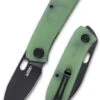 Kubey Hyde Folding Knife Green G10 Handle 14C28N Plain Black Blade KU2104C -White Mountain Knives Shop 51vSOtWtiKL. AC SL1500 13766.1746030965