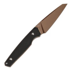 Tenable Parr Fixed Blade Knife Black G10 Handle 14C28N Reverse Tanto Plain Edge Rose Gold Finish G011B2 -White Mountain Knives Shop 5 38977ba7 122e 48ae 975f feeb4b3418ef 80413.1750293117