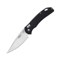 Ganzo Folding Knife Black G10 Handle 440C Drop Point Plain Edge G7531-BK
