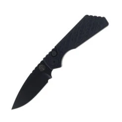Protech Gridlock Auto Knife Black Aluminum Handle Magnacut Drop Point Plain Edge PT207-Gridlock