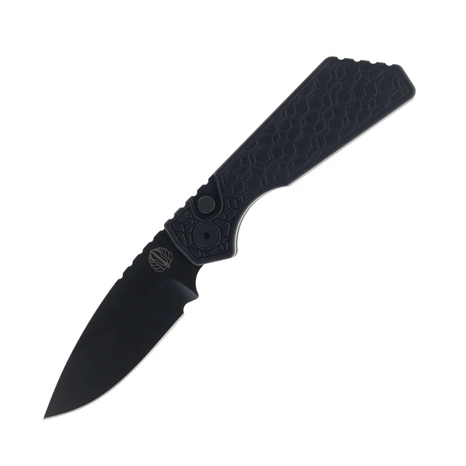 Protech Gridlock Auto Knife Black Aluminum Handle Magnacut Drop Point Plain Edge PT207-Gridlock 3 Protech Gridlock Auto Knife Black Aluminum Handle Magnacut Drop Point Plain Edge PT207-Gridlock