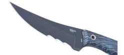 CRKT Clever Girl Fixed Blade Knife Blue Marbled G10 Handle SK-5 Serrated Edge Plain Black Blade 2709B -White Mountain Knives Shop 5e50fced 684d 47fd 93e3 30d8452ac922 56244.1705685984