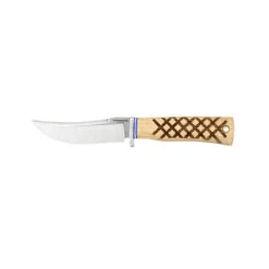 Condor Woodspirit Hicker Fixed Blade Knife Burnt American Hickory Handle 14C28N Plain Edge CTK826-1.1-SK -White Mountain Knives Shop 60737 92329 54304.1750180766