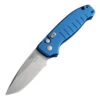 Hogue Ballista Stone Tumbled Matte Blue Aluminum Frame Automatic Folder 154CM Drop Point Blade 64133 -White Mountain Knives Shop 64133 1 1 31584.1749657944