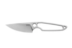 MKM Makro 1 Fixed Blade Knife M390 Drop Point Plain Edge Stonewash Finish MA01-N
