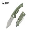 Kubey Timberwolf Folding Knife Green G10 Handle 14C28N Plain Edge Stonewash Finish KU208F -White Mountain Knives Shop 727076b3 d415 43d7 9235 636ededbf1b1 00393.1717692294