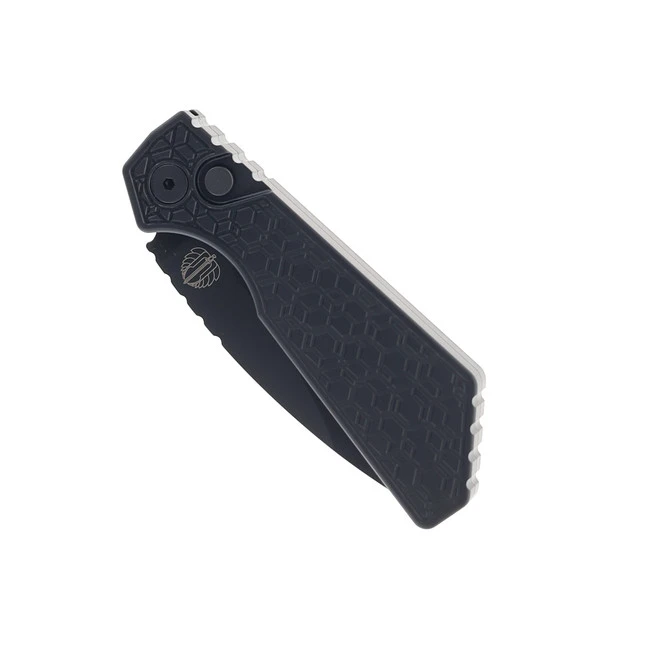 Protech Gridlock Auto Knife Black Aluminum Handle Magnacut Drop Point Plain Edge PT207-Gridlock 5 Protech Gridlock Auto Knife Black Aluminum Handle Magnacut Drop Point Plain Edge PT207-Gridlock - Image 3