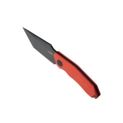 Kubey Yokai Fixed Blade Knife Red G10 Handle 14C28N Tanto Point Plain Edge Blackwash Finish KU382B -White Mountain Knives Shop 82b 1 37508.1734034979