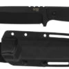 Zapas Expendable Fixed Blade Knife Black G10 Handle Carbon Steel Plain Black Blade EX-CE-G10--BL -White Mountain Knives Shop 8530 80264.1694200805