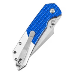 WMK Exclusive Tenable Fenrir Folding Knife Button Lock Blue Frag Aluminum 14c28n Blade T1034S1 -White Mountain Knives Shop 8 1 11355.1736770113