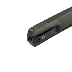 Tekto Knives A5 Spry Auto Knife OD Green Aluminum Handle Tanto Plain Black Blade A5R_T6ODS35BK2_A1 -White Mountain Knives Shop 9993579f 8ef2 4a18 8bb7 11e982a1867c 28443.1748975431