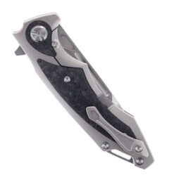 TwoSun Folding Knife Titanium/Carbon Fiber Handle 14C28N Plain Edge TS211 -White Mountain Knives Shop 9a51f11e 8634 4717 b0b8 0fe86daf92a2 14735.1642610907