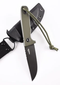 Schnitzel TRI Fixed Blade Knife OD Green G10 Handle 14C28N Plain Edge Black Stonewash Fiinish SNL-03GBW -White Mountain Knives Shop 9cc6e7b0 9e09 4d25 9707 0300ad0c511a 60195.1701201565