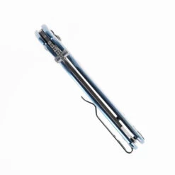 WMK Exclusive Bestechman Cicada's Wing Folding Knife Blue Crystalized Titanium Handle Magnacut Blade BMK06-C-2 -White Mountain Knives Shop BESTECHMAN BMK06 C 2 02 08808.1758570557