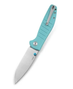 Bestech Goodboy Folding Knife Light Blue G10 Handle D2 Plain Edge Satin/Flat Stonewash Finish BMK04B -White Mountain Knives Shop BMK04B 3 82904.1695227158