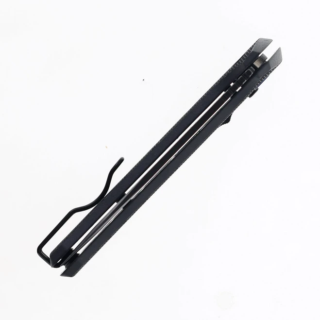 Boker Automatic Knife Black Grivory Handle D2 Drop Point Plain Edge Black Stonewash Finish 01BO921 8 Boker Automatic Knife Black Grivory Handle D2 Drop Point Plain Edge Black Stonewash Finish 01BO921 - Image 6