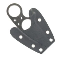 Brous Blades Silent Soldier V2 Fixed Blade Neck Knife Acid Stonewash Handle/Blade Plain Edge BRB43 -White Mountain Knives Shop BROUR BRB43 SILENT SOLDIER 01 48911.1689354991