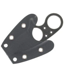 Brous Blades Silent Soldier V2 Fixed Blade Neck Knife Acid Stonewash Handle/Blade Plain Edge BRB43 -White Mountain Knives Shop BROUR BRB43 SILENT SOLDIER 02 90210.1689354991