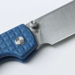 WMK Exclusive Vosteed Raccoon Button Lock Folding Knife Blue Micarta Frag Pattern Handle 14C28N Plain Edge RC3SVM17 16 WMK Exclusive Vosteed Raccoon Button Lock Folding Knife Blue Micarta Frag Pattern Handle 14C28N Plain Edge RC3SVM17 -White Mountain Knives Shop Blue Micarta Frag 1 60763.1679578016