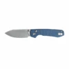 WMK Exclusive Vosteed Raccoon Button Lock Folding Knife Blue Micarta Frag Pattern Handle 14C28N Plain Edge RC3SVM17 -White Mountain Knives Shop Blue Micarta Frag 2 59751.1679578014