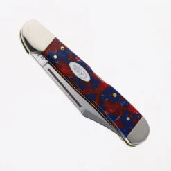 Case Cutlery Copperlock Folding Knife Freedom Kirinite Hand Clip Plain Edge 51004 -White Mountain Knives Shop CASE 51004 01 90788.1718912710