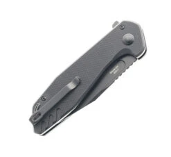 CJRB Riff Button Lock Folding Knife Black G10 Handle AR-RPM9 Drop Point Plain Black Blade J1928-BBK -White Mountain Knives Shop CJRB 1928 BBK 02 67259.1683652987
