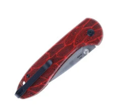 WMK Exclusive BUTTON Lock CJRB FELDSPAR Folding Knife Black/Red G10 GMascus Handle AR-RPM9 Stonewashed Plain Edge J1912-MFS -White Mountain Knives Shop CJRB J1912 MFS 02 68184.1679942542.1280.1280 74089.1684178392
