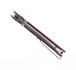 WMK Exclusive CJRB Pyrite Folding Knife Black & Red Gmascus G10 Handle AR-RPM9 Drop Point Plain Edge Stonewash Finish J1925-MFS -White Mountain Knives Shop CJRB J1925 MFS 03 22864.1679942157