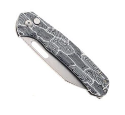 WMK Exclusive CJRB Pyrite Wharncliffe Folding Knife Black & White Gmascus G10 Handle AR-RPM9 Wharncliffe Plain Edge Stonewash Finish J1925A-DBW -White Mountain Knives Shop CJRB J1925A DBW 01 76634.1685545299