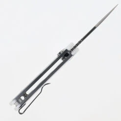 WMK Exclusive CJRB Mini Pyrite Frag Pattern Button Lock Pocket Knife Aluminum Handle AR-RPM9 Warncliffe Plain Edge Stonewash Finish J1933-AL -White Mountain Knives Shop CJRB J1933 AL 04 03361.1698782808