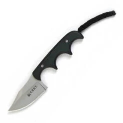 CRKT Folts Minimalist Neck Knife Fixed Plain Edge Bowie Blade Micarta Handle 2387