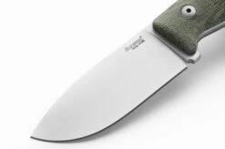Lionsteel M2M Fixed Blade Knife Green Canvas Handle M390 Plain Edge Satin Finish M2M CVG -White Mountain Knives Shop CVGG 1 12586.1682559442