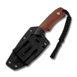 Civivi Gander Fixed Blade Knife Guibourtia Wood Handle 14C28N Plain Edge Satin Finish C24058B-3 -White Mountain Knives Shop Clipping Path Gander C24058B 3 5 72158.1749490213