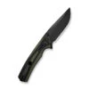 Sencut Regnator Folding Knife Green/Black G10 Handle 9Cr18MoV Plain Black Blade S24057-2