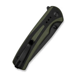 Sencut Regnator Folding Knife Green/Black G10 Handle 9Cr18MoV Plain Black Blade S24057-2 -White Mountain Knives Shop Clipping Path Regnator S24057 2 5 32193.1739294671